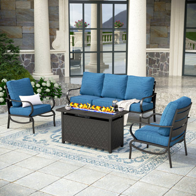 Tapasi Outdoor Patio Conversation Furniture Set