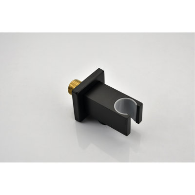 Matte Black Brass Shower System - 10 Inch Rainfall Head And Handheld , Luxury Bathroom Rain Mixer, Wall Mounted, Self-Cleaning Nozzle For Unimpeded Water Delivery, Compatible With American Standard ,