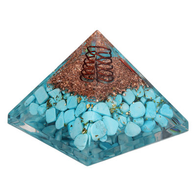 Crystal Crushed Stone Pyramid Drip Adhesive Resin Decoration for Home Car Ornaments 2