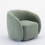 Upholstered Swivel Armchair-1467389330