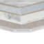 Mezzo 11x18 Polished Calacatta Marble Mosaic Tile-1392186654