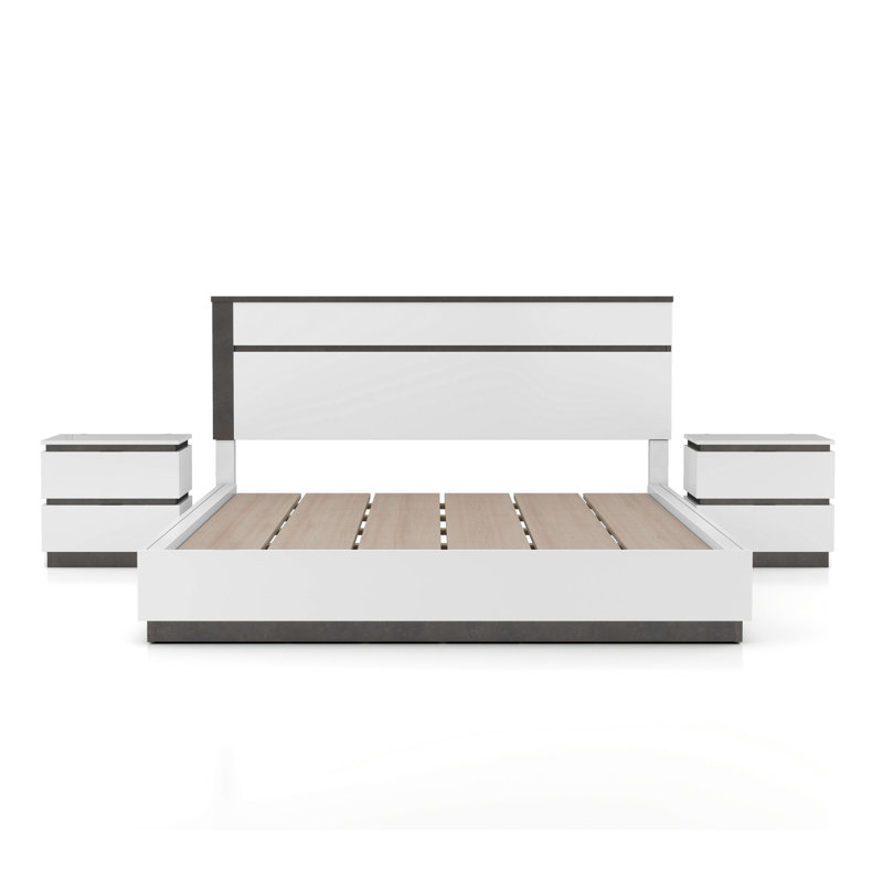 Arakawa Wood 3-Piece Bedroom Set, California King