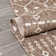 Marshanna Nord Trellis Brown/Taupe Indoor/Outdoor Flat-Weave Area Rug