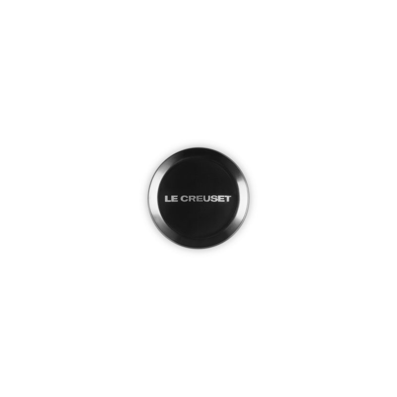 Le Creuset Signature Knob, Large, Black Nickel,  1.2" H x 2.2" W x 2.2" D