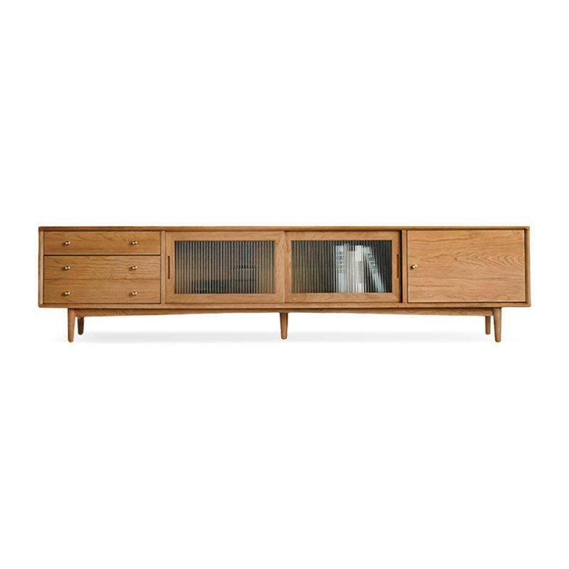 Modern Walnut Solid Wood TV Stands