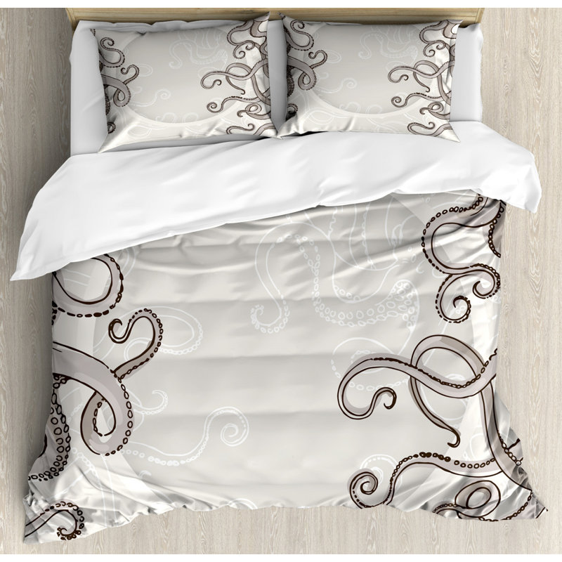 Hassan 260 TC Duvet Cover Set, Double - 2 Standard Pillowcases