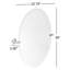 Miroir de salle de bain inclinable Sage