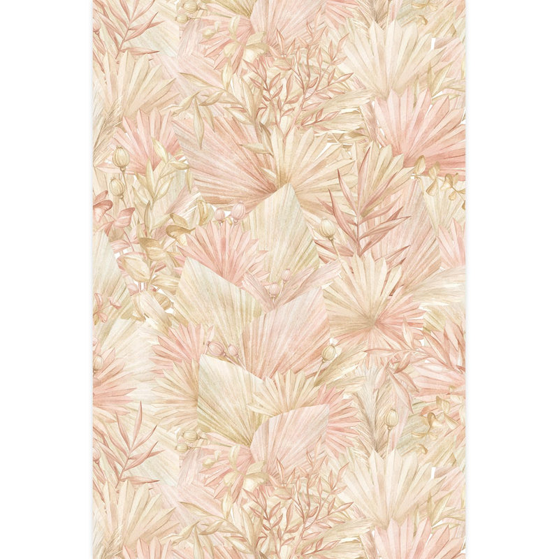 Bordure florale pelez et collez, L 72 po x l 48 po