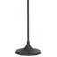 Lampe sur pied en bronze foncé