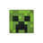 Minecraft Green Creeper Square Area Rug-71643391