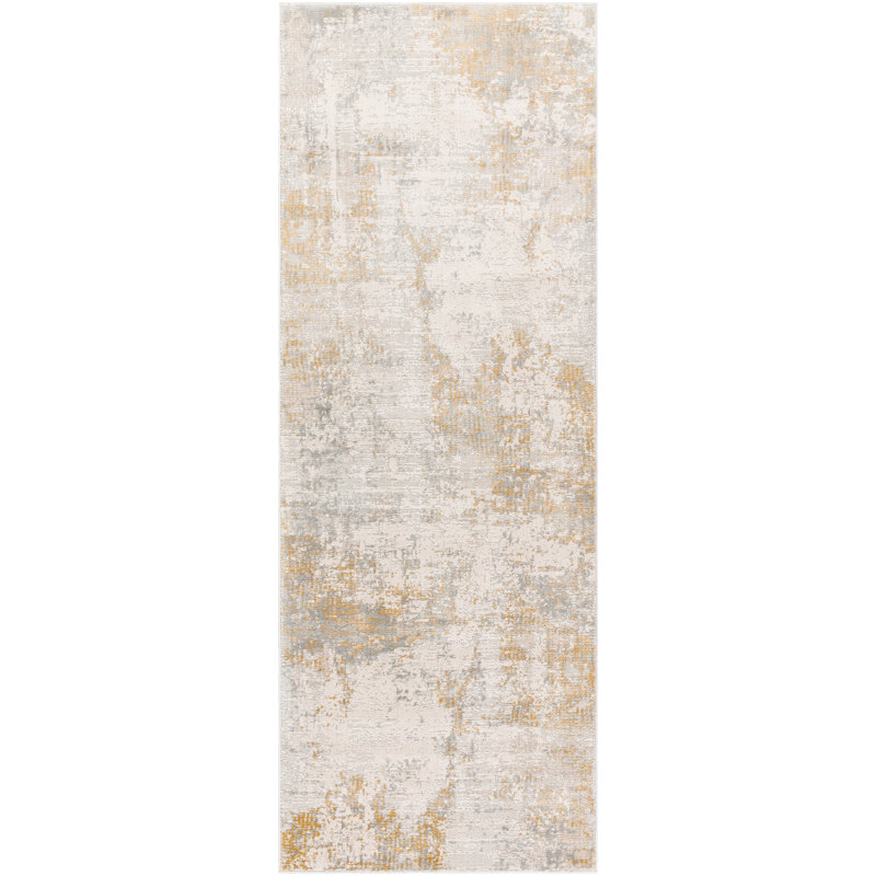 Quann Abstract Indoor Rug, Runner 2'7" x 7'3"