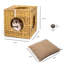 Lit pour chat Bhure-1545017392