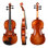 Ensemble de 2 plaques de violon acoustique Eduardt