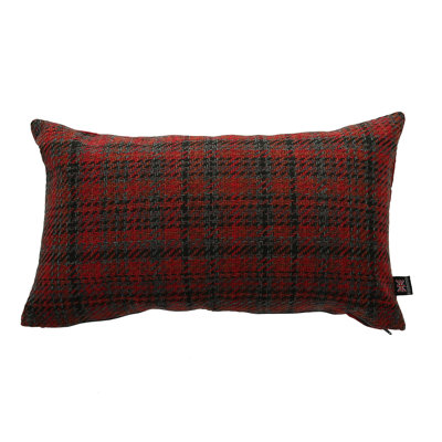Deemer Plaid Rectangular Throw Cushion