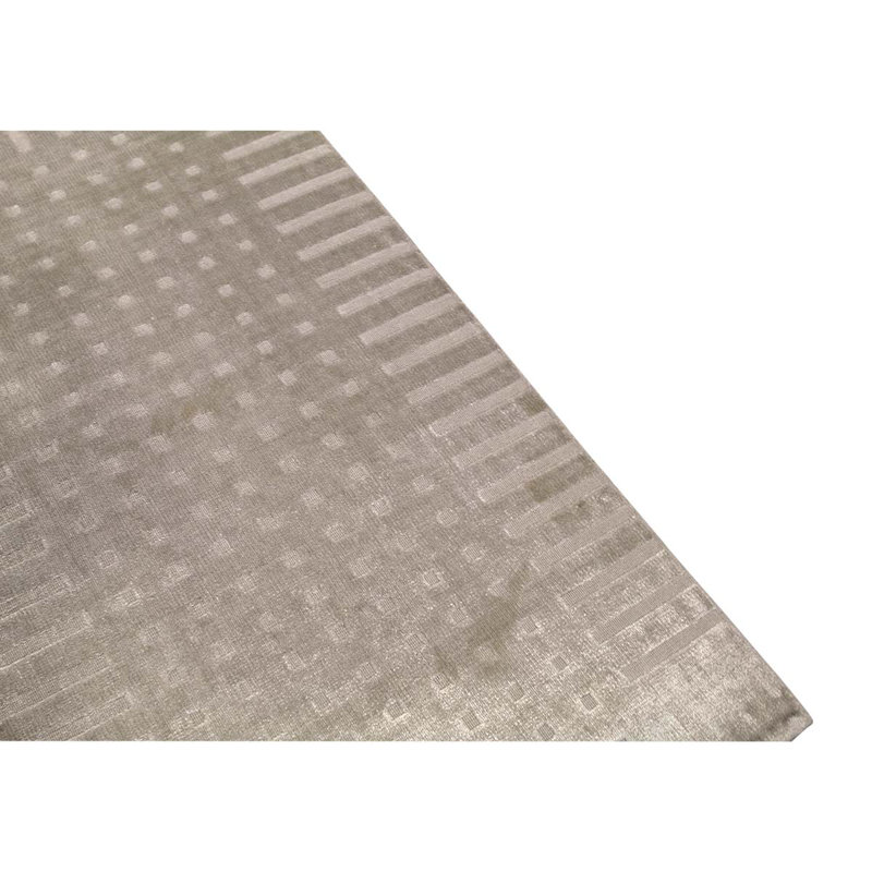 Geometric Area Rug in Gray