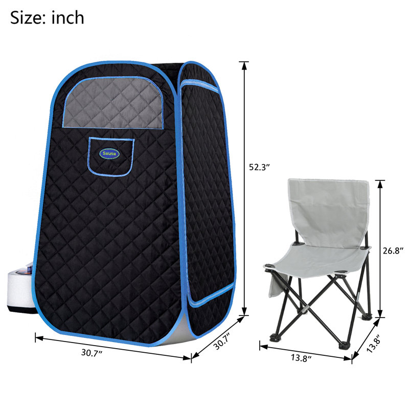 ATR Arttoreal 1 - Person Portable Traditional Steam Sauna with Remote Control