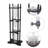 Ice Drip Coffee Maker, 2L Large Capacity Cold Brew Coffee Tower with Adjustable Valve 