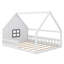 Lit maison avec fenêtre et clôture, DEL-1031163046