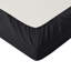 Super Luxury Microfiber 25 cm Plain Fitted Sheet -1109810169-1109810175