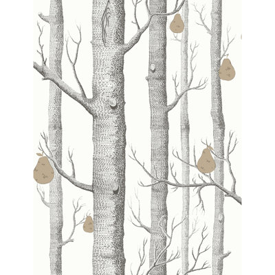 Contemporary Restyled Floral Wallpaper Roll