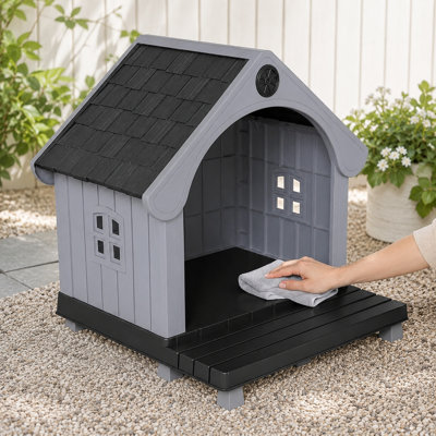 Grande niche pour chien d'extérieur