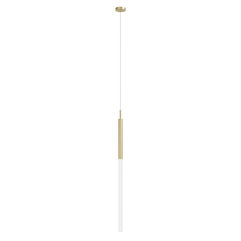Main St. 1 - Light Pendant, Brushed Brass