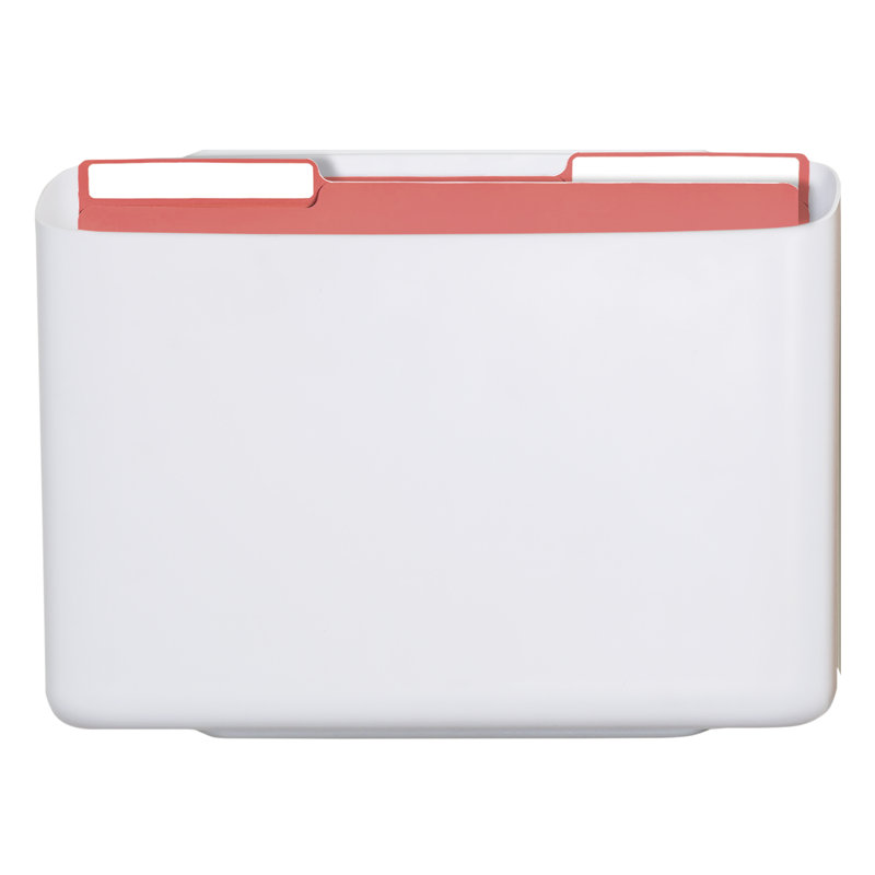 Bowmansville Floating Shelf with Adjustable Shelves, White