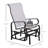 Patio Glider Seat, Beige - Heat And Wear-, Strong Frame, Relaxing Rocking Chair For Patio, Lightweight Portable, , Stable