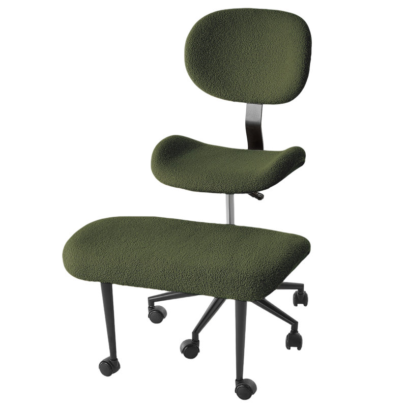 Chaise de bureau Teddy, Vert