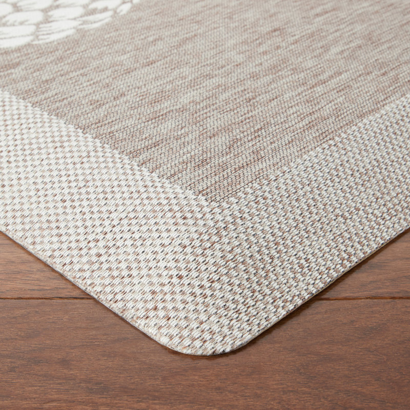 Tapis de cuisine Martha Anoha, Brun café, Rectangle 19,6 po x 39 po