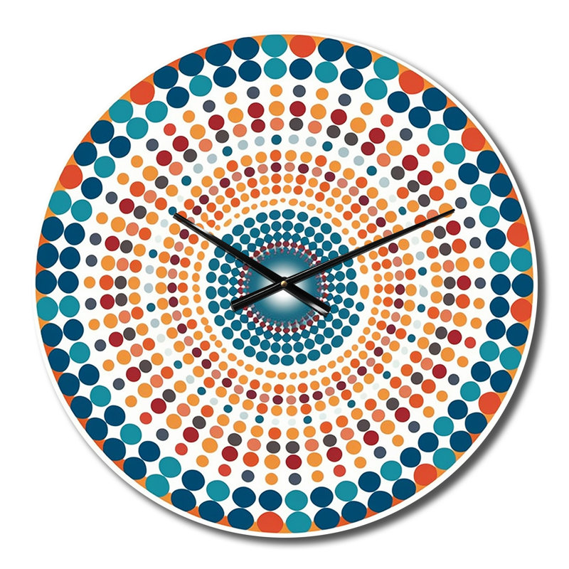 Horloge murale Boho Mandala, Petit