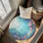 Oceanic Creatures Splash Braided Rug-106464377