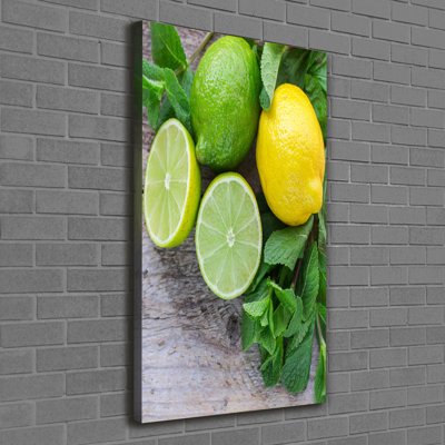 Barwick Limes And Lemon - Wrapped Canvas Print