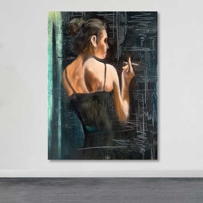 Peinture décorative sur toile
