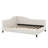 L-Shaped Daybed With Solid Wood Legs
