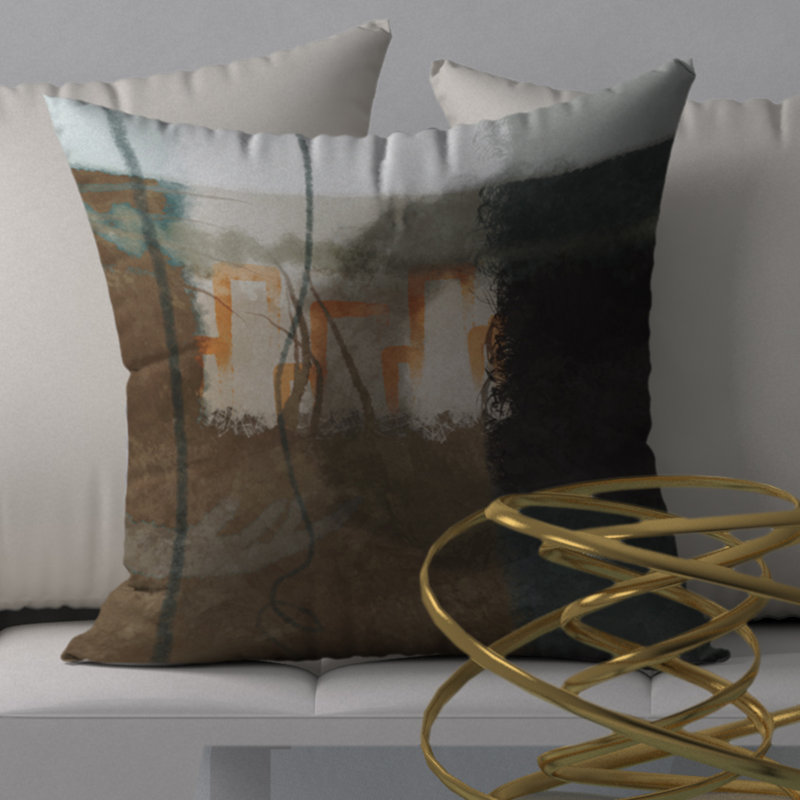Housse d’oreiller carrée et confortable colorée, 18 po x 18 po