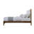 Irie Solid Wood Boucle Upholstered Headboard Bed Frame-91981415