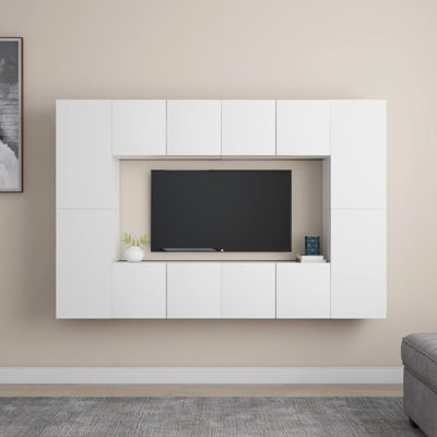 Gillo Unfinished Floating Entertainment Centre for TVs up to 88"