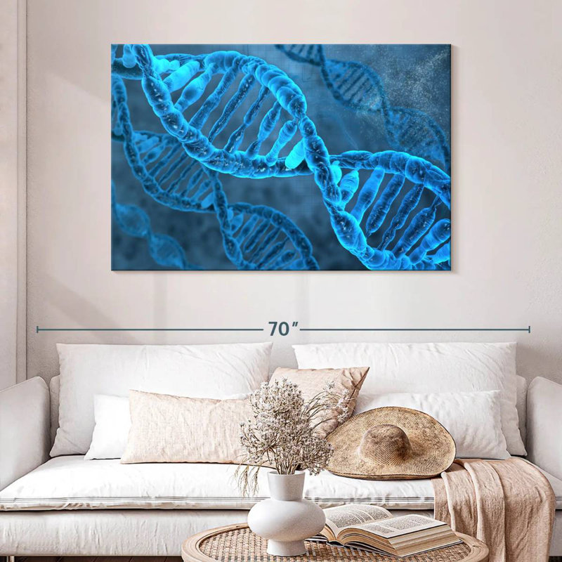 Keiri DNA Molecules, 32'' H x 48'' W