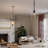 Ilia 9-Light Matte Black Two-Tier Chandelier-127380291