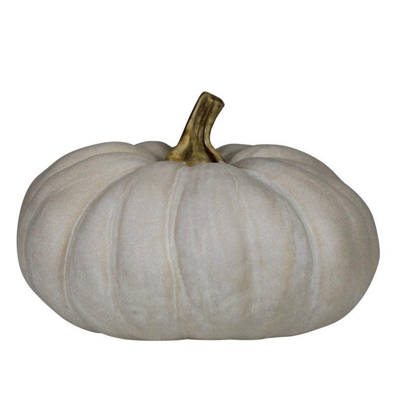 Citrouille, céramique, - Lrg, Blanc
