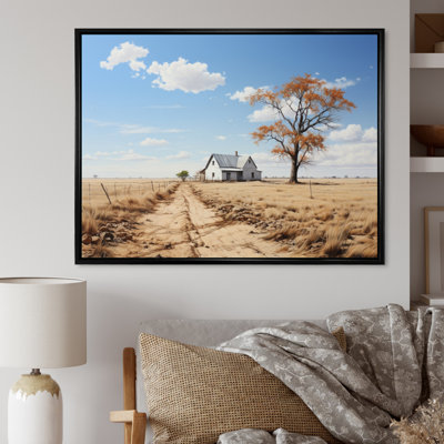 Farmhouse Minimalism Path III - Farm Canvas Wall Art