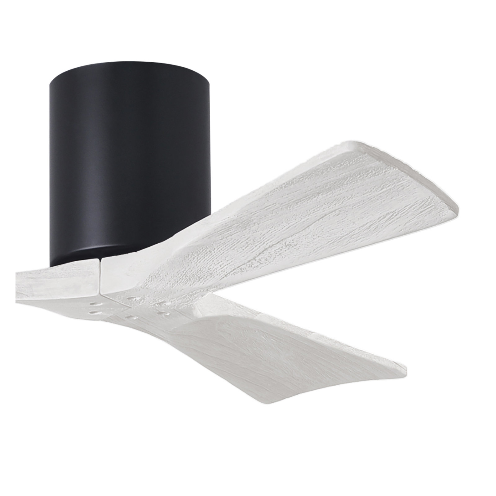 Olivier 3 Blade Ceiling Fan, Matte Black, Matte White, 42"