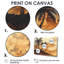 Palmier en cuivre sur bois, paysage III - palmiers, art mural - 3 panneaux-839586026-839586027-839586030