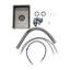 Metro Lane 75mm W Single Bowl Composite Undermount Kitchen Sink