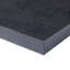 2 décorations sur toile - tons de noir profond, décoration murale facile à accrocher par rainures, impressions audacieuses avec finition texturée, intérieur