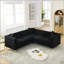 Housses de canapé d'angle surdimensionnées, canapé modulaire en L avec 3 coussins de salon-1389301687