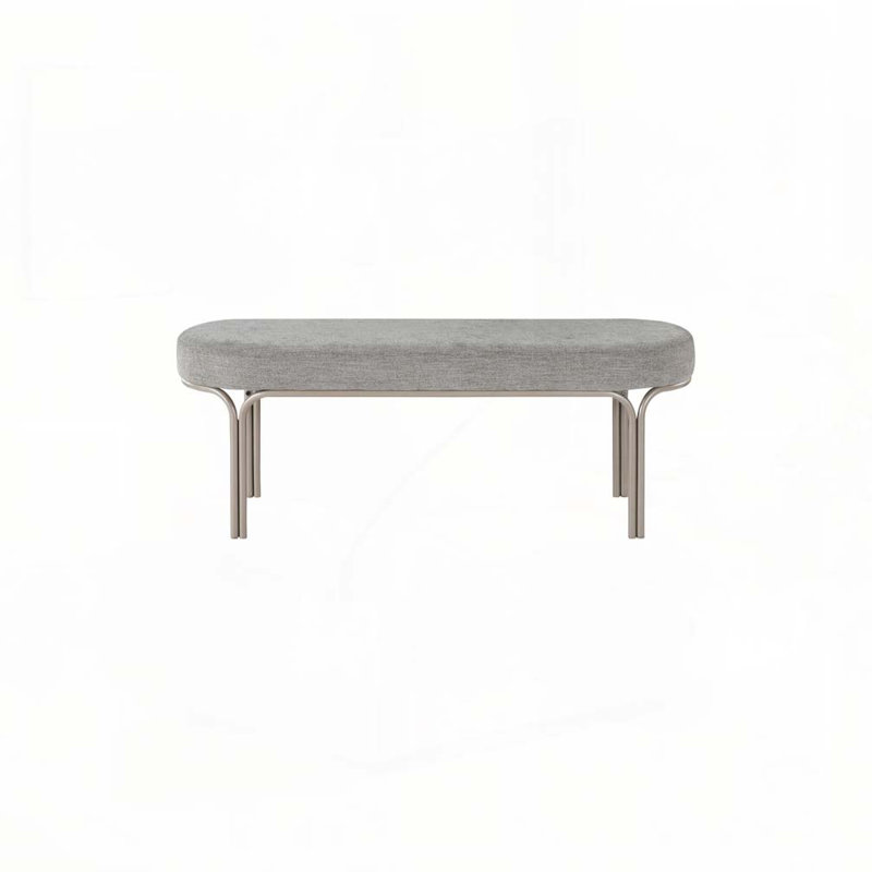 Banc élégant en chenille