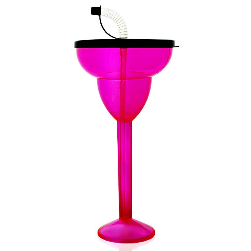 BarConic® Drinkware - Jardin de fête Margarita - Rose - 24 onces