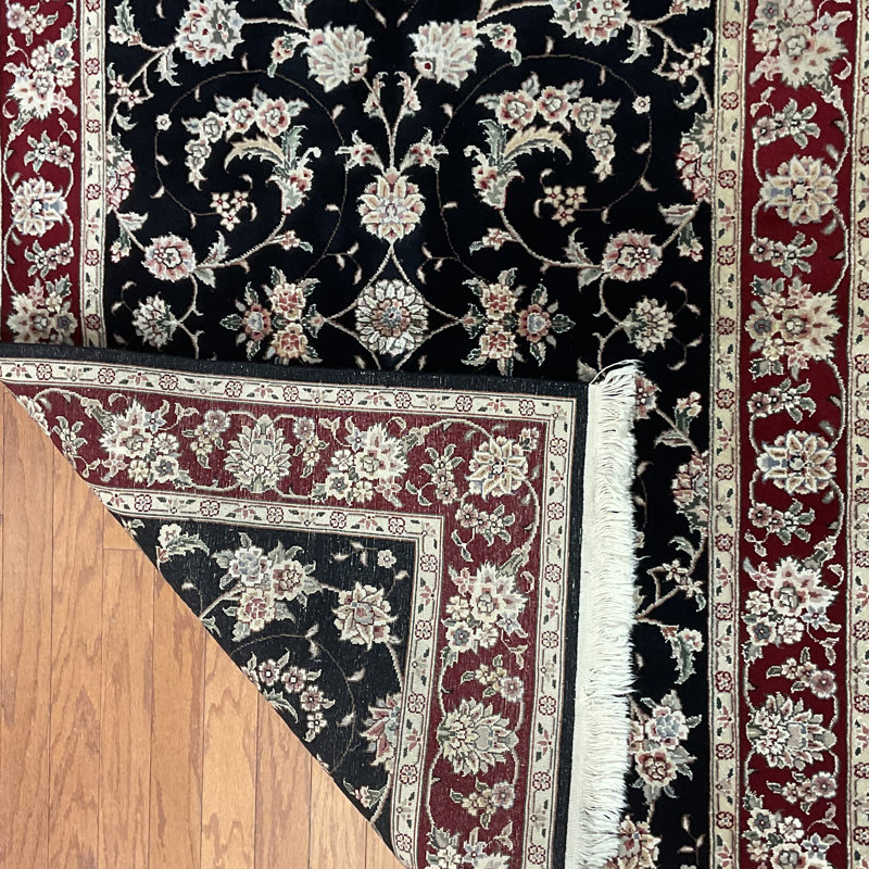  Handmade Sino Tabriz Wool Rug